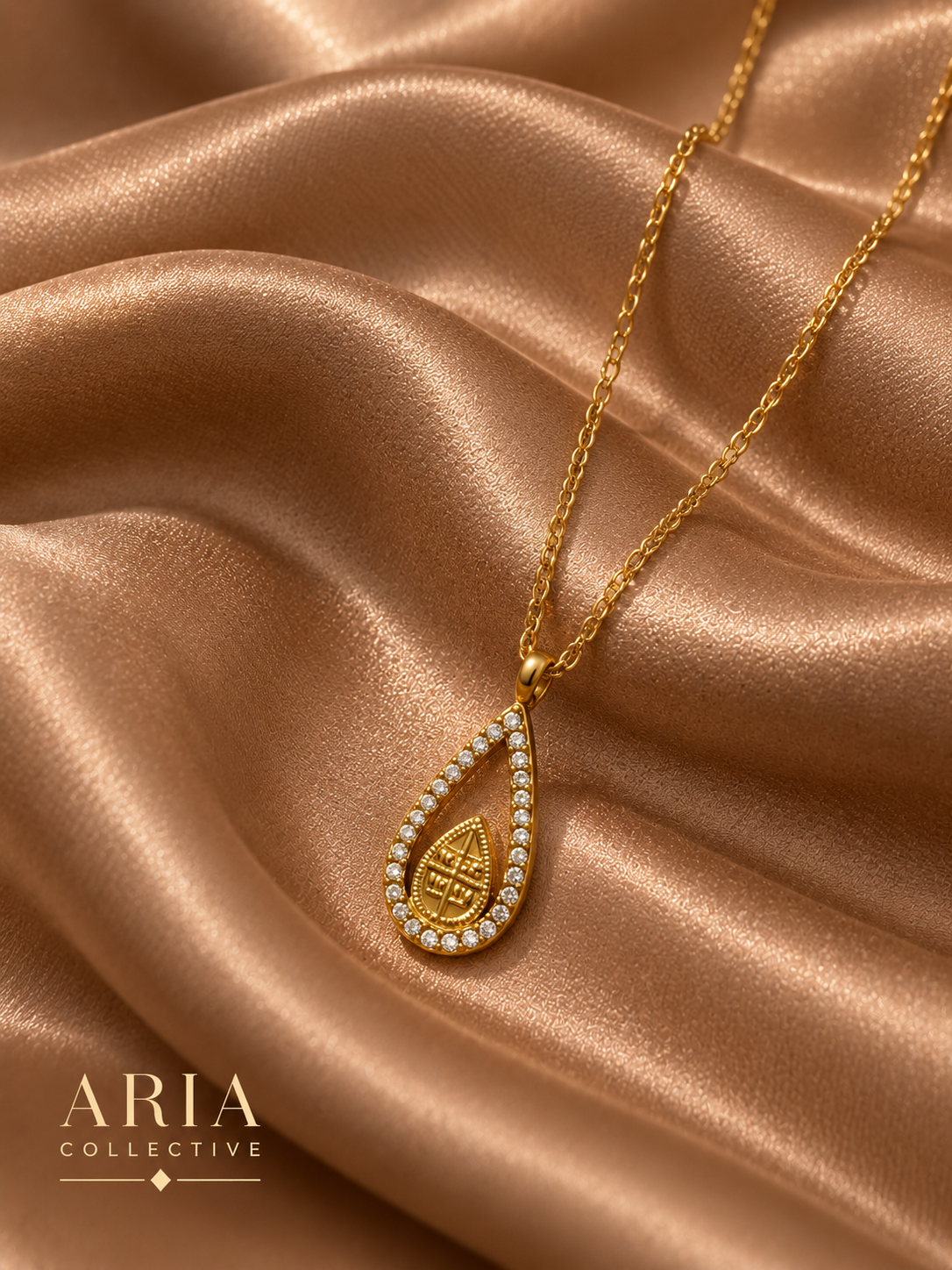 TEAR DROP NECKLACE