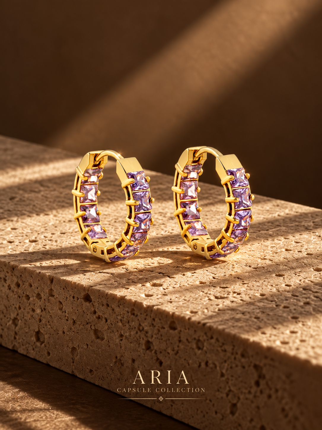 VIOLA CALDA ZIRCON EARRINGS