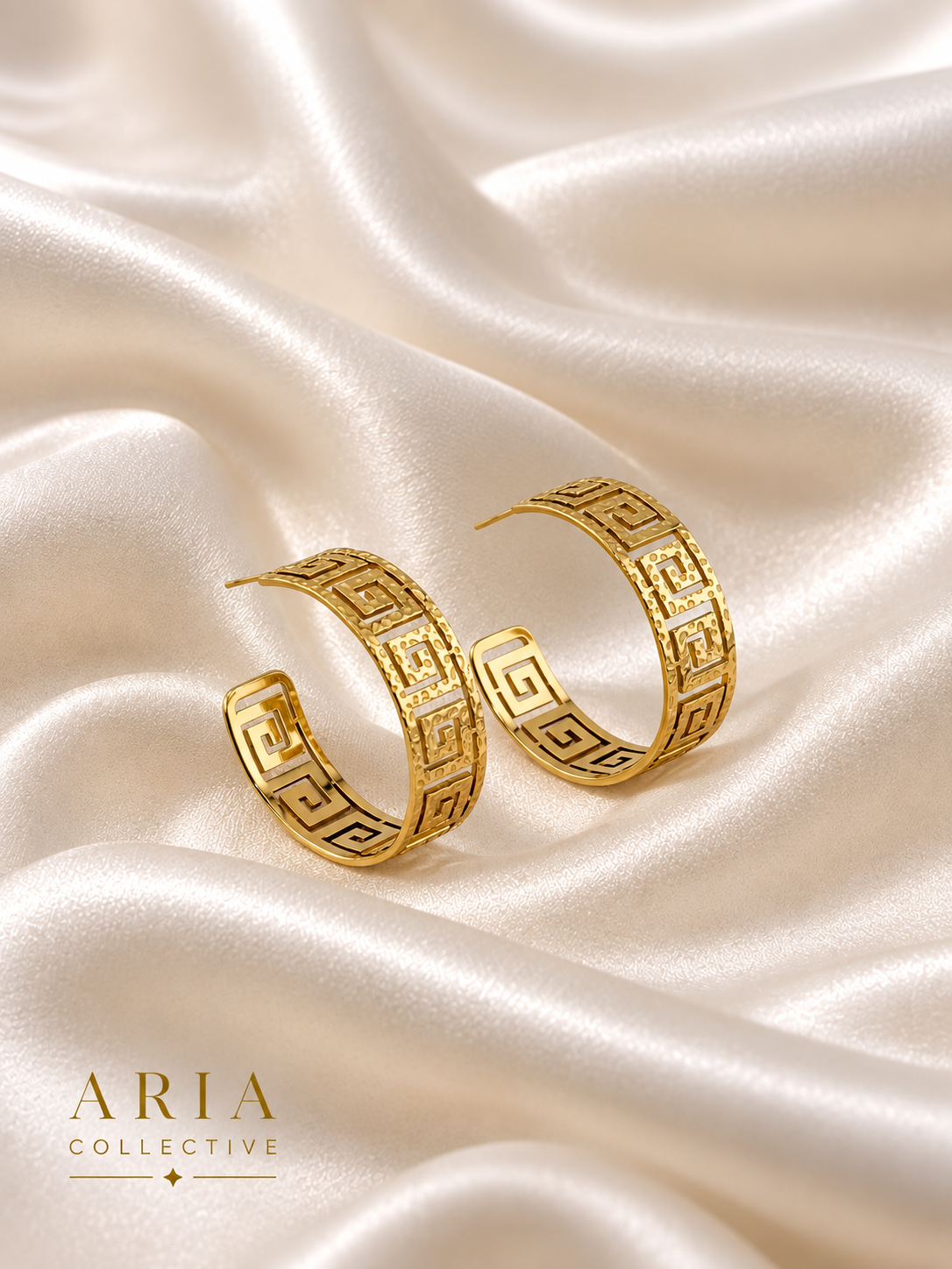 OLYMPIA HOOPS EARRINGS
