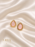 PERLA ROSSA STUDS EARRINGS