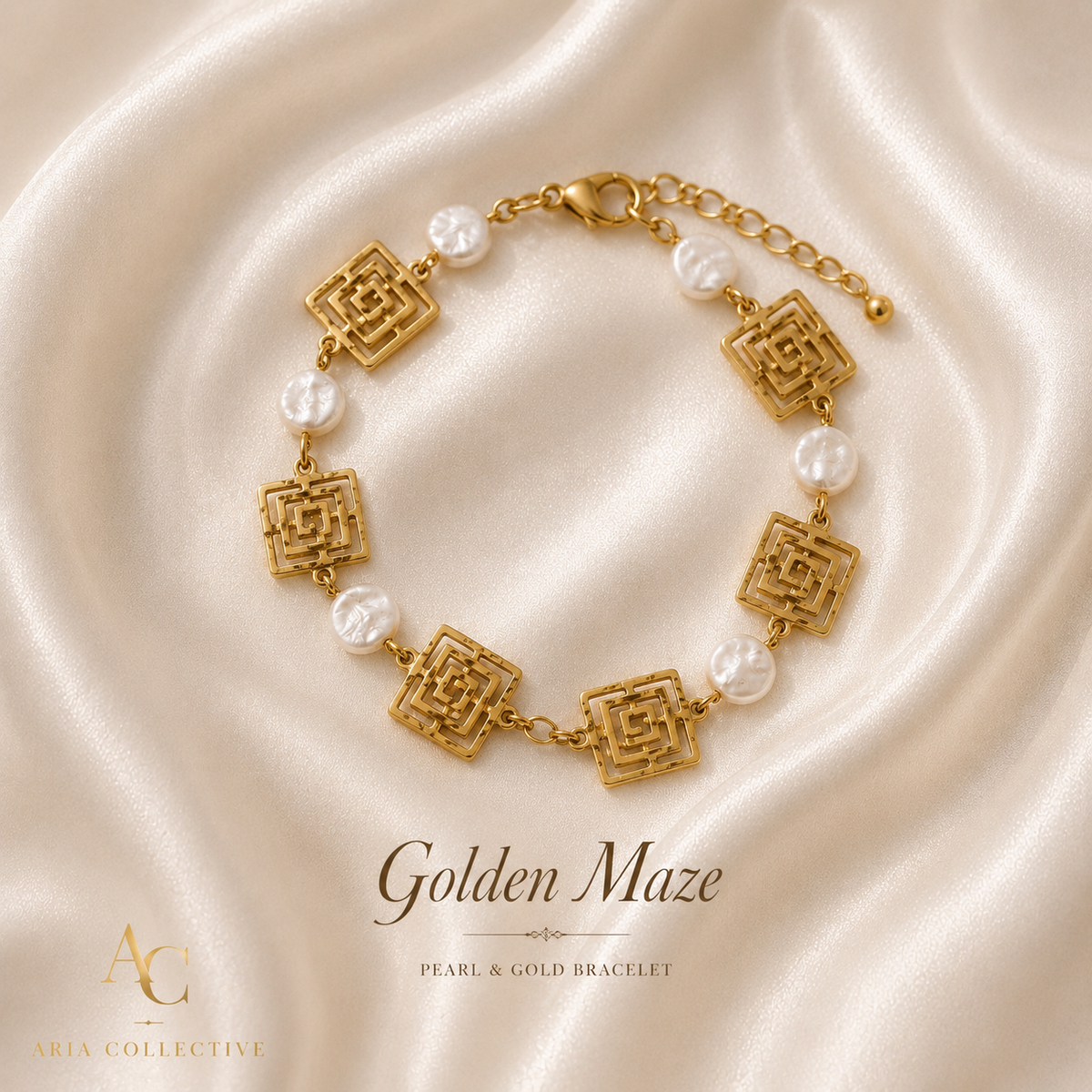 GOLDEN MAZE BRACELET