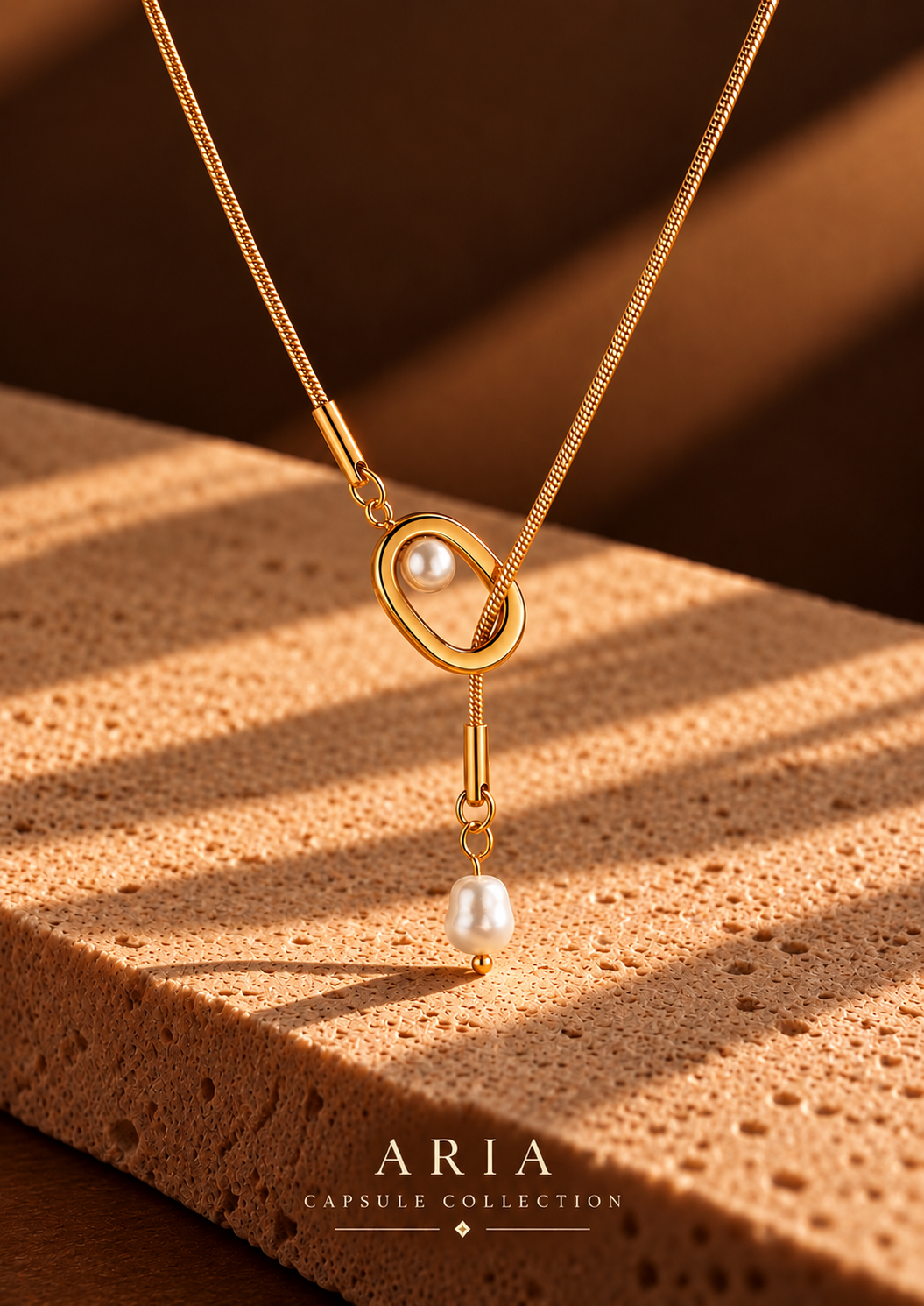 PERLA GOLD NECKLACE