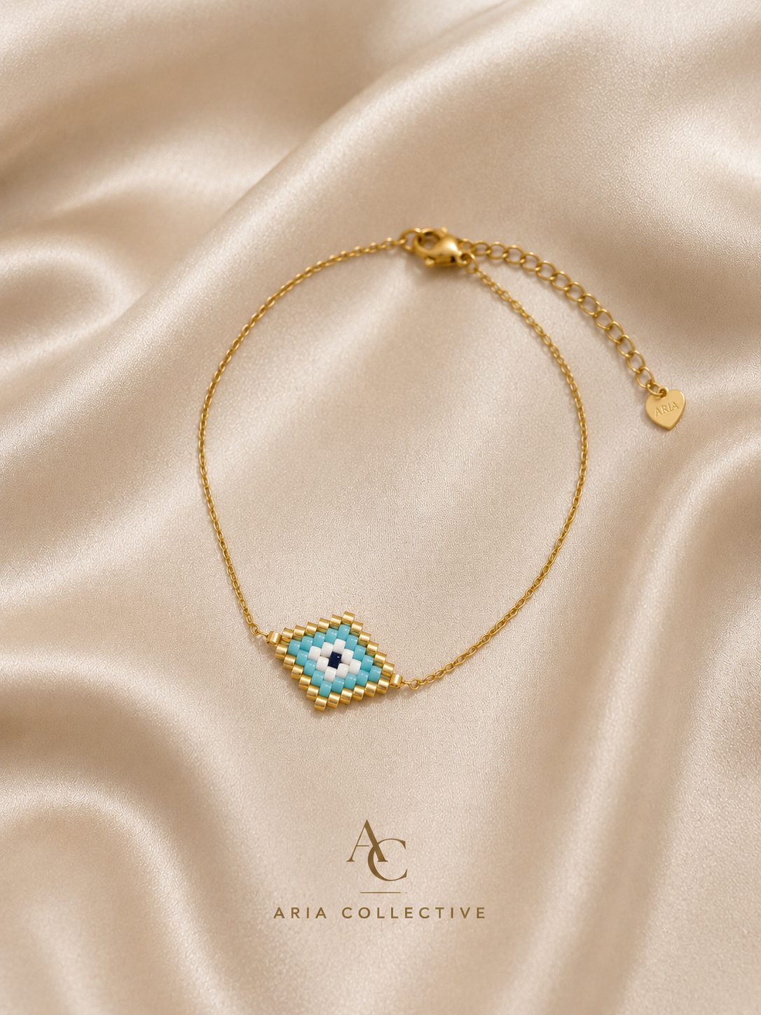 BLUE SANTORINI EYE BRACELET
