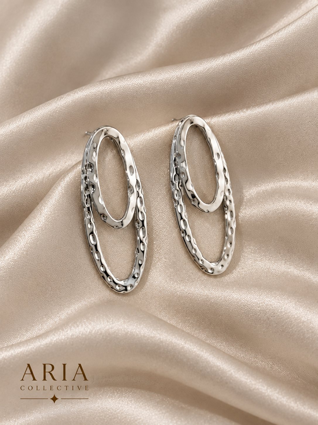 SERAFINA SILVER EARRINGS