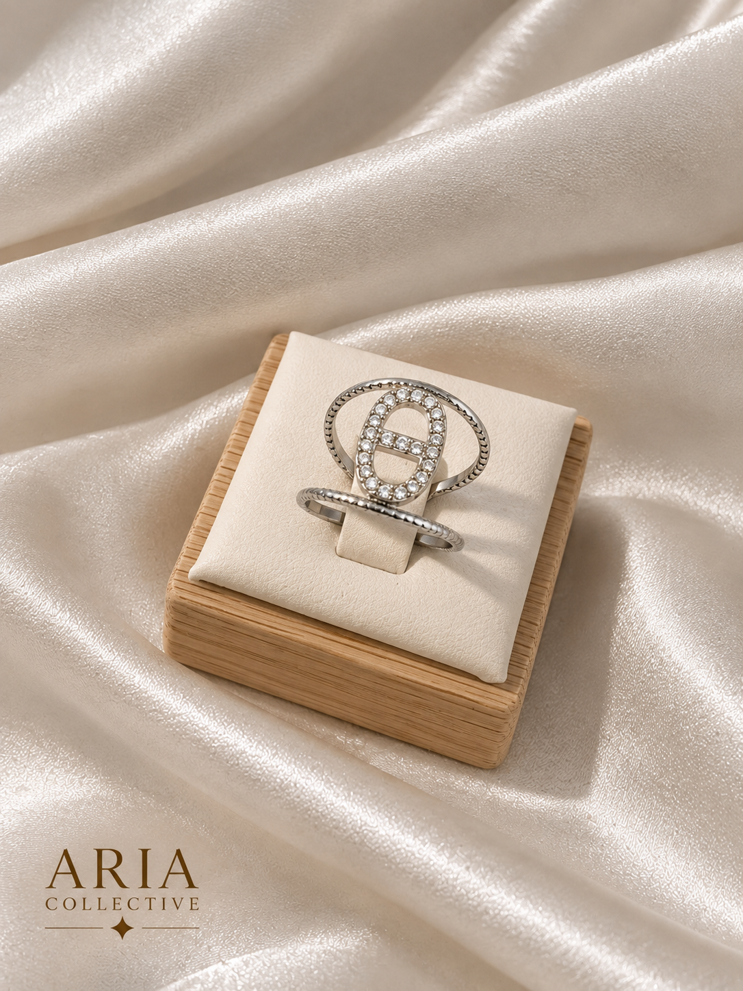 BRIELLE SILVER RING