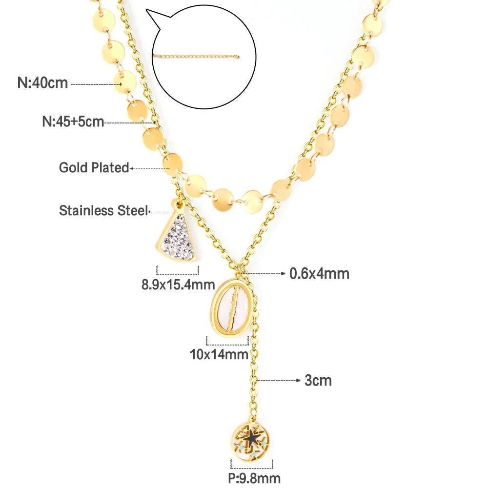 AURORA TRIPLE NECKLACE