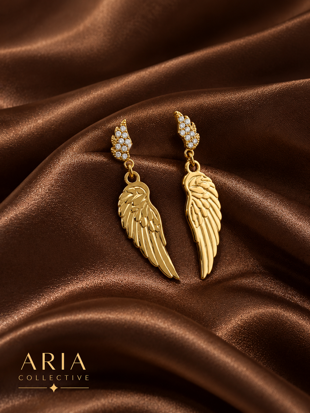 GOLD WINGS EARRINGS