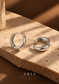 ORBE SILVER HOOP