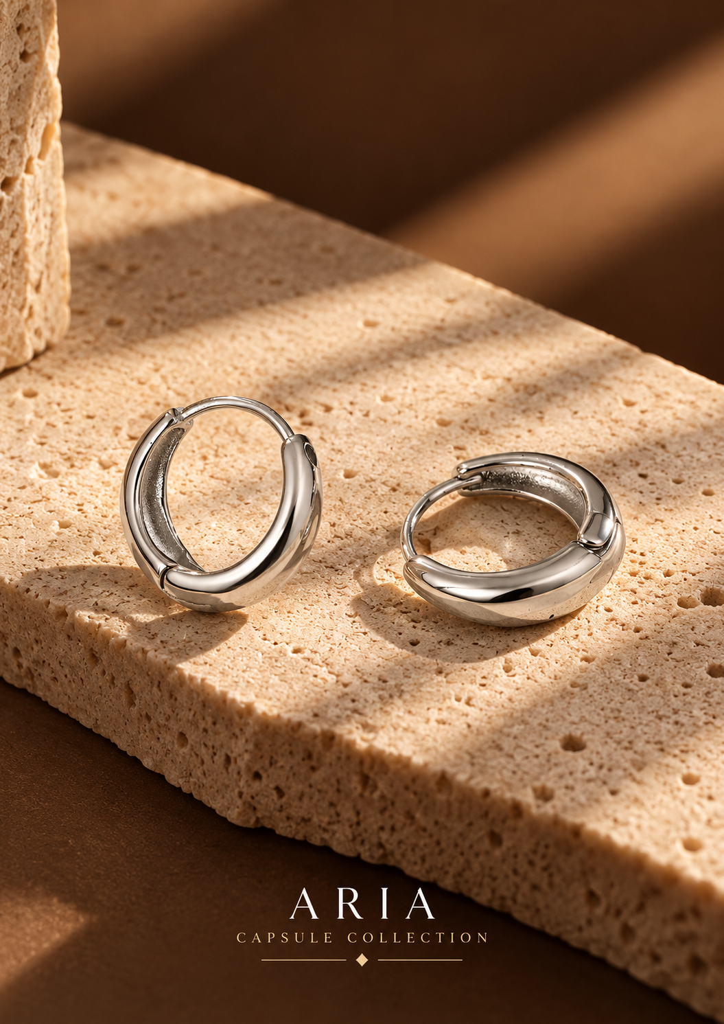 ORBE SILVER HOOP